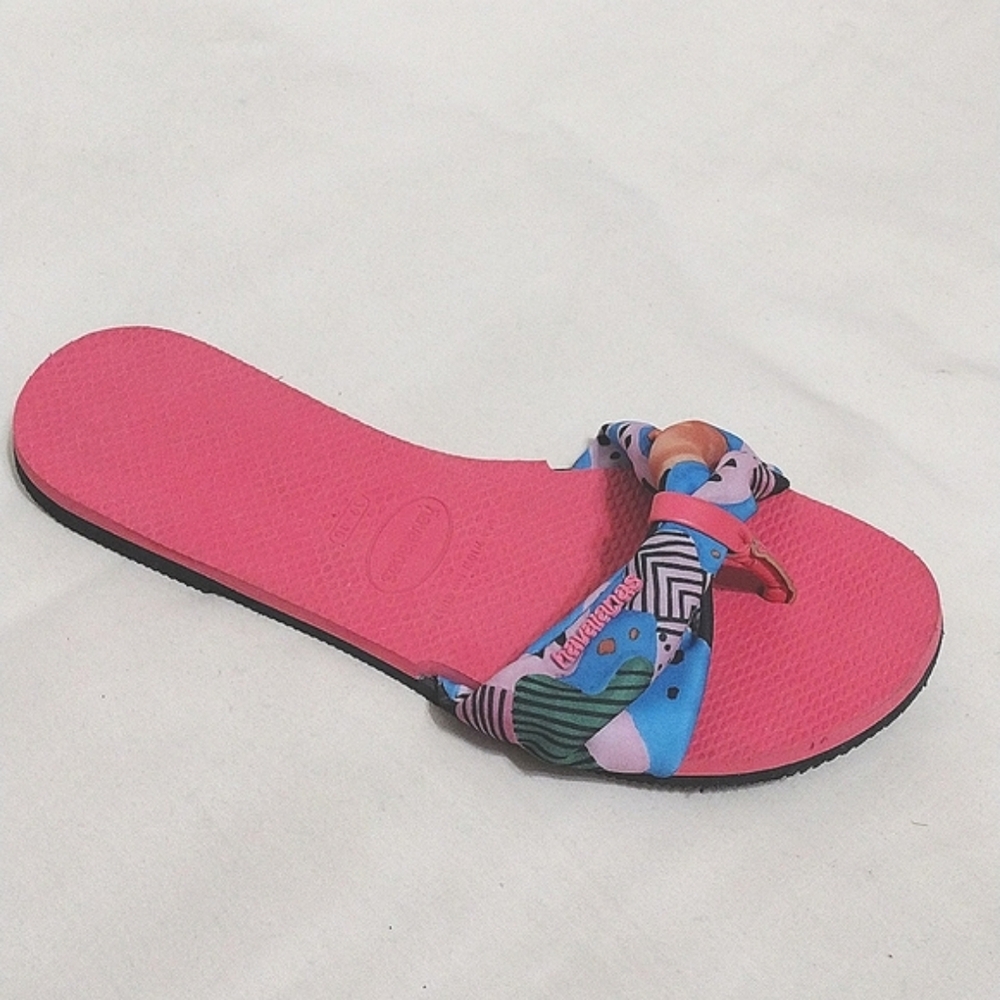 Havaianas Women's You St. Tropez Shine Flat Beach Flip-flops Sandals US 9/10